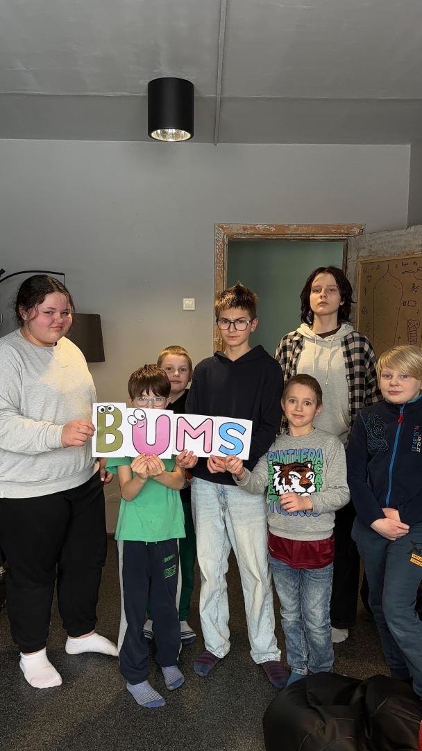 Jauniešu centra BUMS dalībnieki