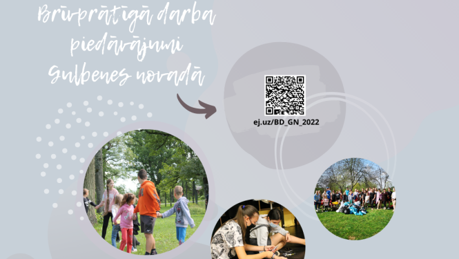 Aktuālie brīvprātīgā darba piedāvājumi Gulbenes novadā 2022.gadā