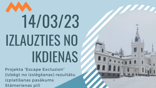 Iespēja pieteikties uz pasākumu “Izlauzties no ikdienas”