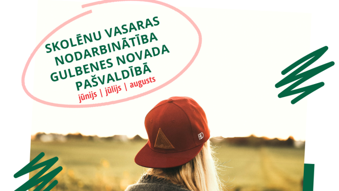 Vēlies strādāt vasarā?
