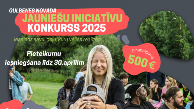 Gulbenes novada jauniešu iniciatīvu konkurss 2025