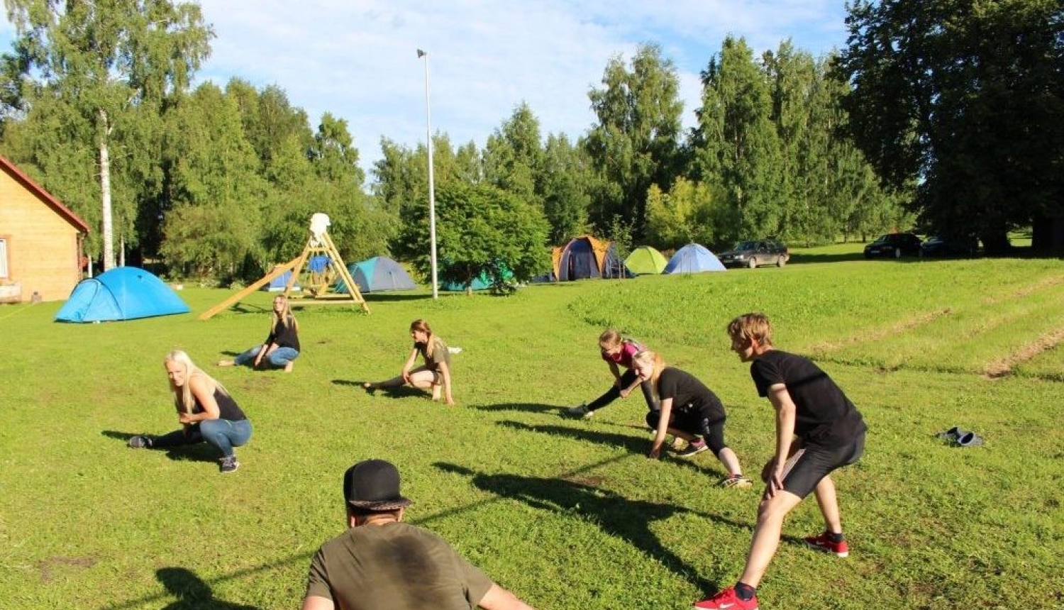 Sportiskas, garšīgas, izzinošas karjeras vasaras dienas Lejasciemā