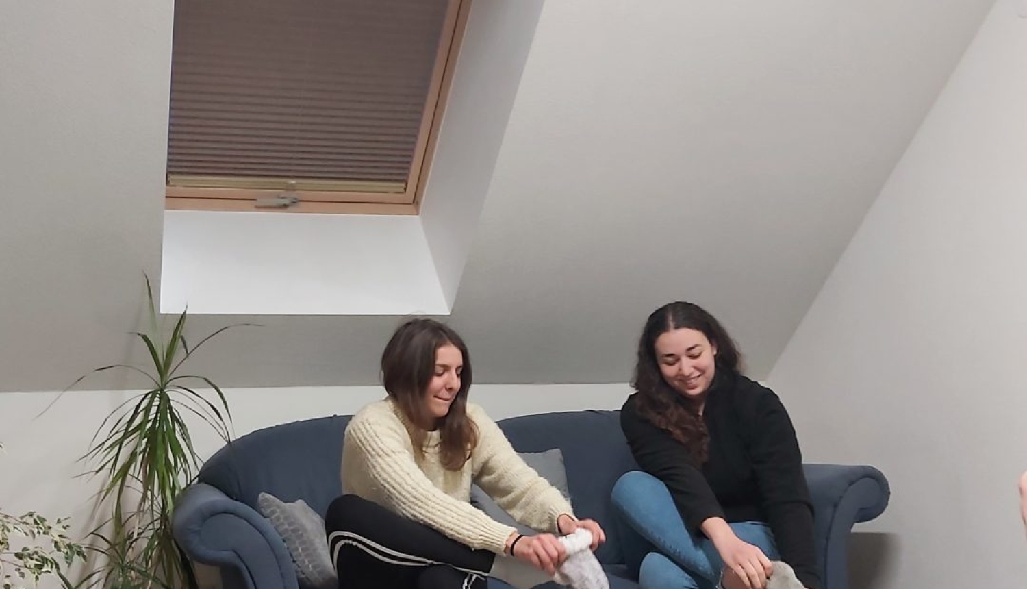 Eiropas brīvprātīgo jauniešu – Julie un Maissas iespaidi un pieredze