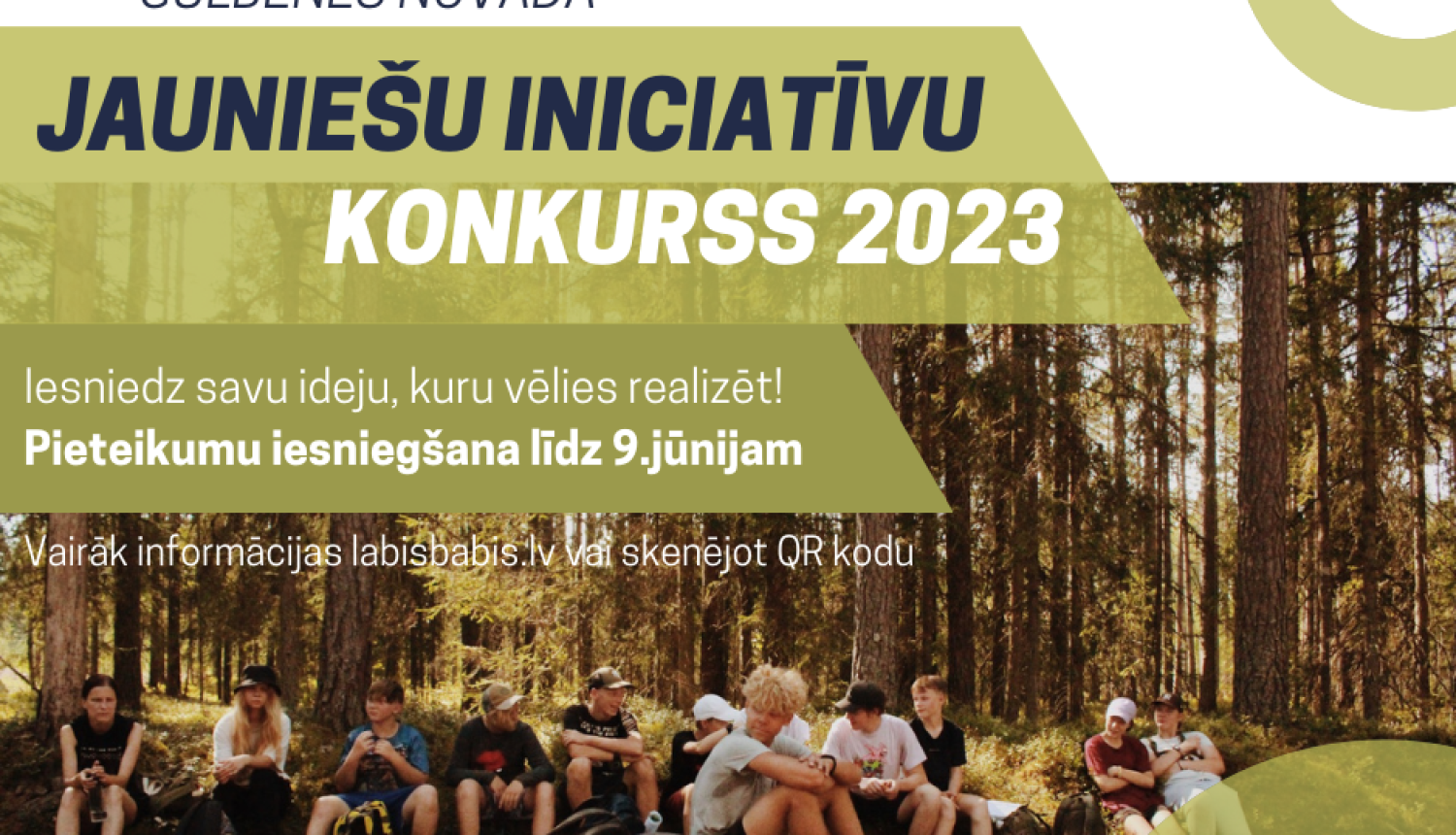 Gulbenes novada jauniešu iniciatīvu konkurss 2023