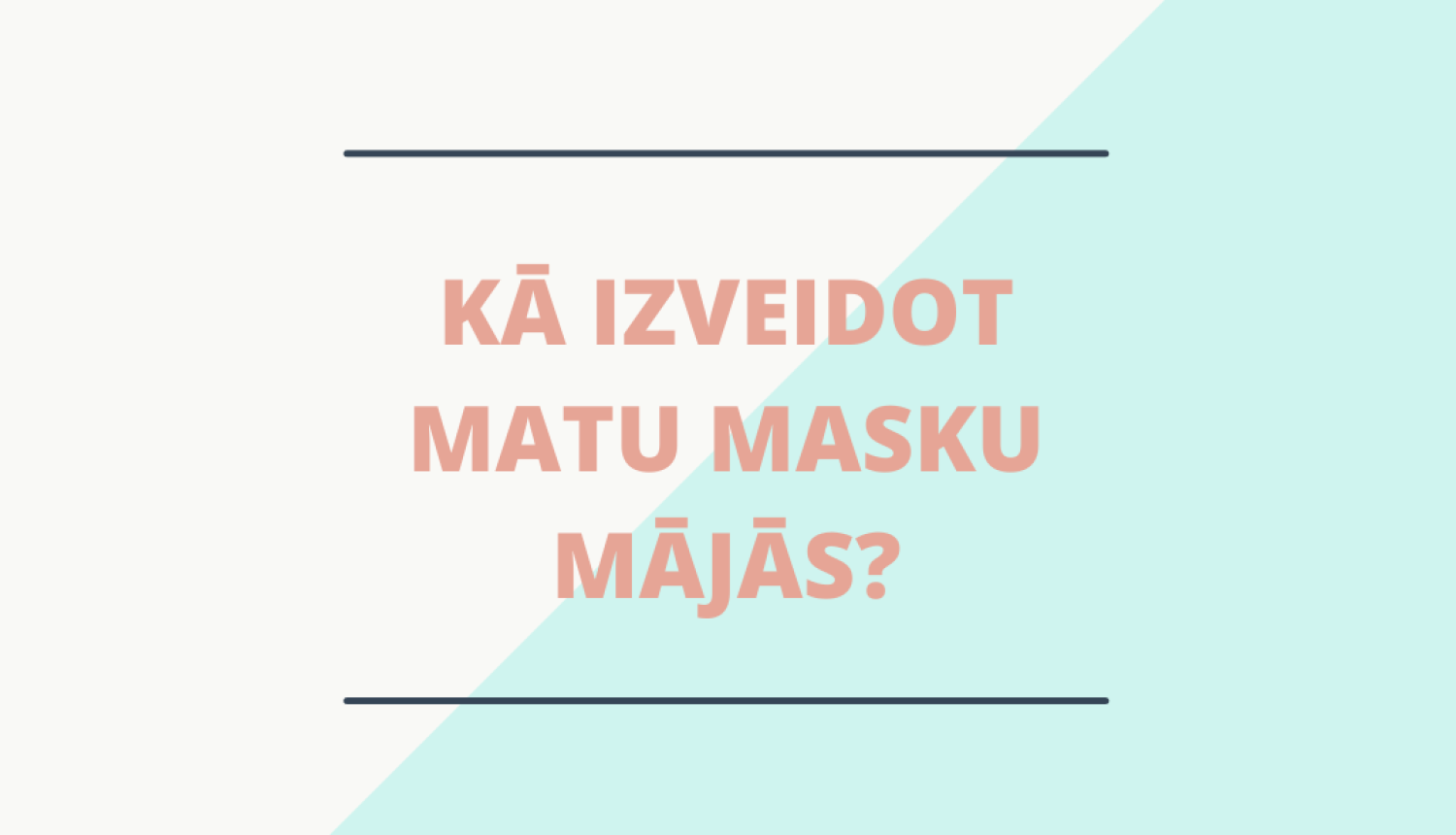 Kā izgatavot matu maskas mājas apstākļos?