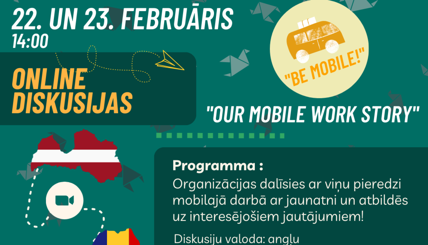 Projekta “Be mobile!” diskusijas!