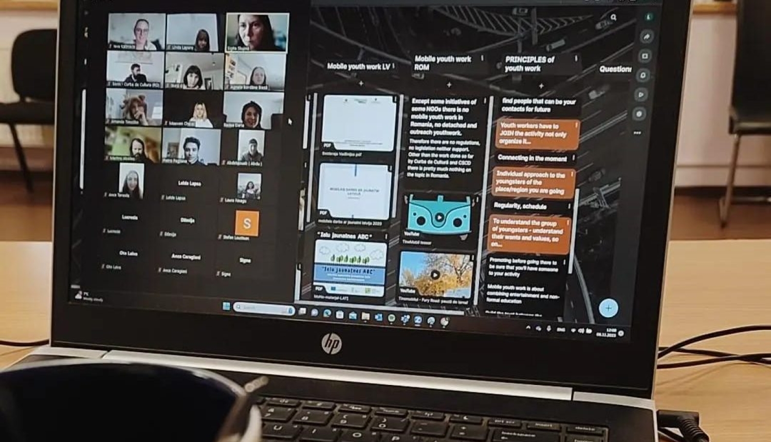Aizvadītas tiešsaistes apmācības “Mobile work +/-“