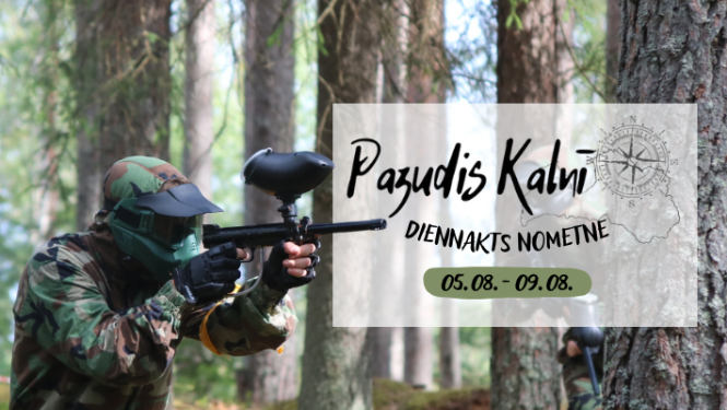 Piesakies nometnei “Pazudis kalnī 2024”!