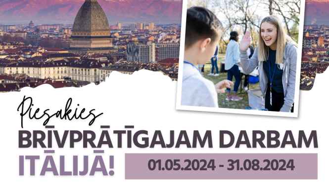 Brīvprātīgais darbs Itālijā!