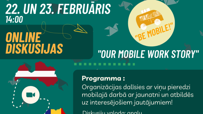 Projekta “Be mobile!” diskusijas!