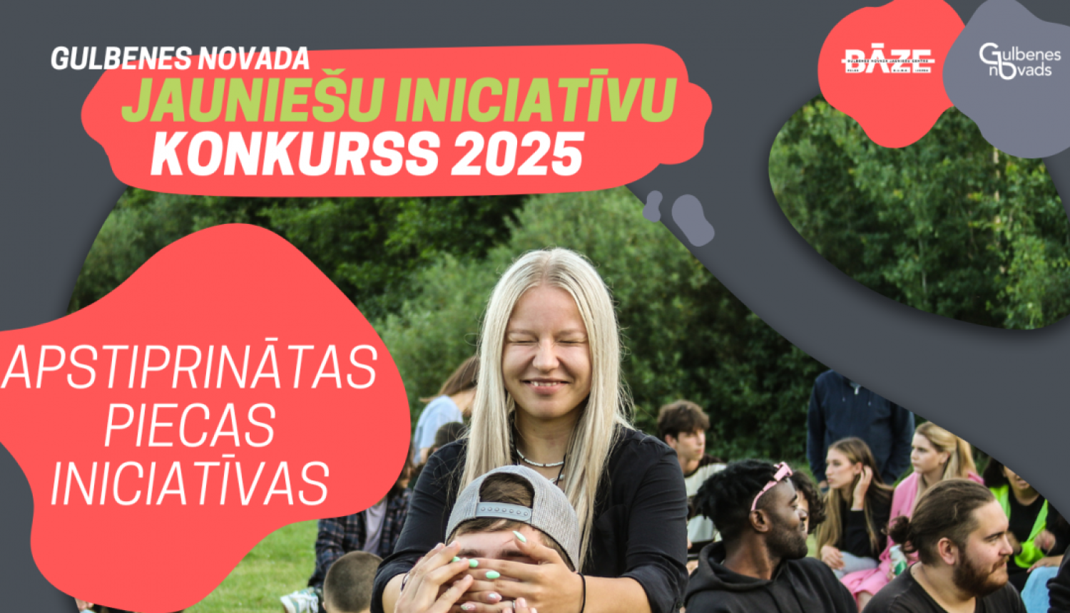 Apstiprinātas 5 iniciatīvas, “Gulbenes novada jauniešu iniciatīvu konkursa 2025” ietvaros
