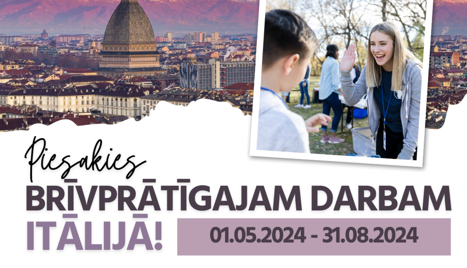 Brīvprātīgais darbs Itālijā!