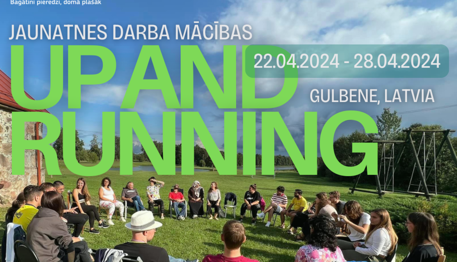 Jaunatnes darba mācības “Up and running”!